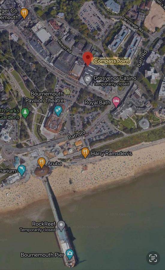 The Pad By The Beach Penthouse Apartment With Sunset And City Views Борнмът Екстериор снимка